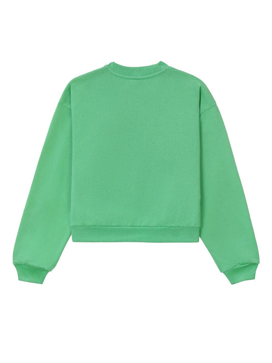 Kelly logo-print jumper