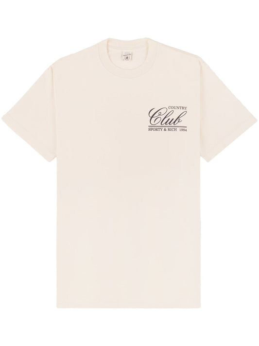 logo-print cotton T-shirt