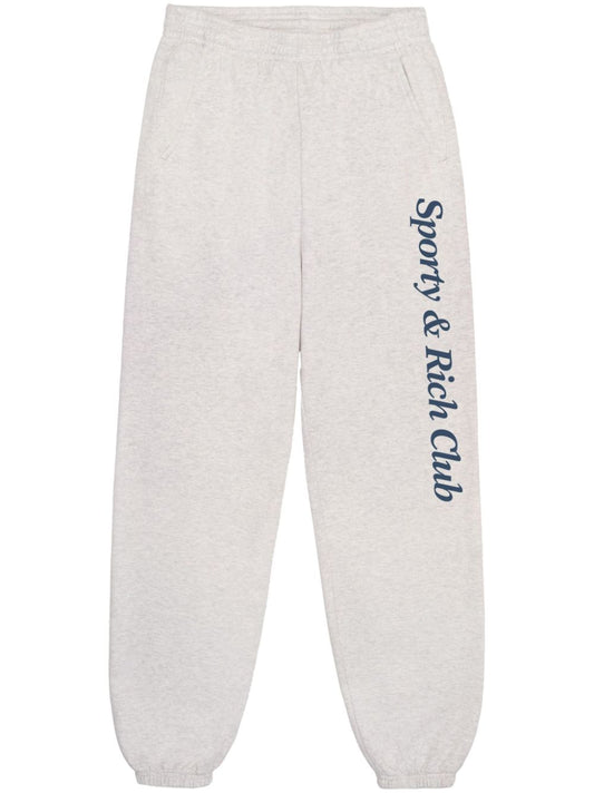pantalon de survêtement à imprimé logo