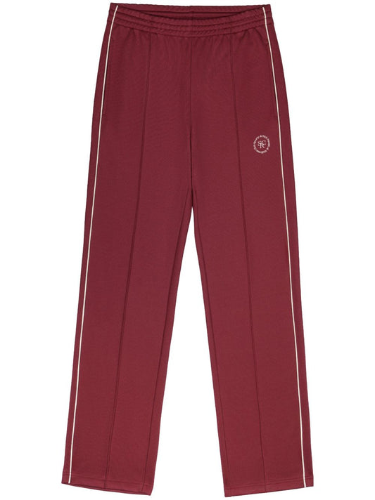 pantalon de survêtement avec logo brodé