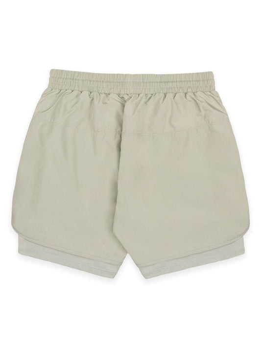 SR Runner drawstring track shorts