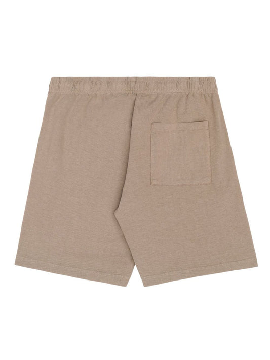 logo-print cotton shorts