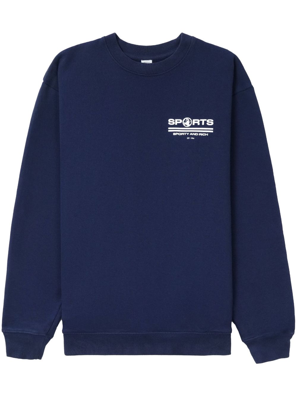 Sports logo-print sweatshirt