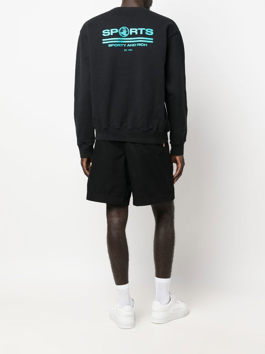 logo-print long-sleeve sweatshirt