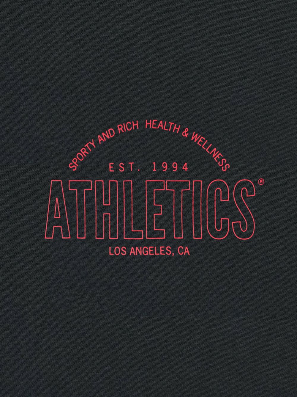 Athletics motif-print track trousers