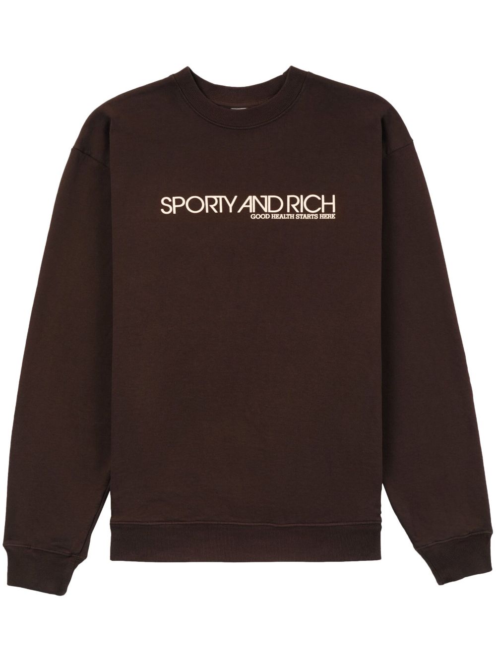 Sweat-shirt en coton disco