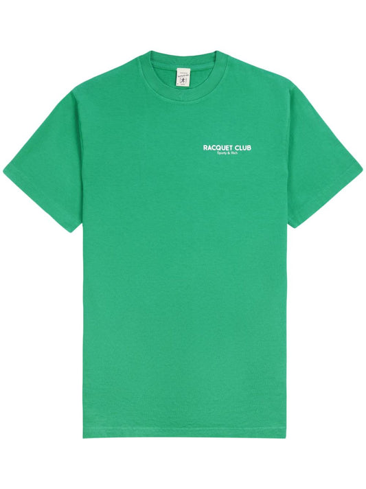 Racquet Club logo-print T-Shirt