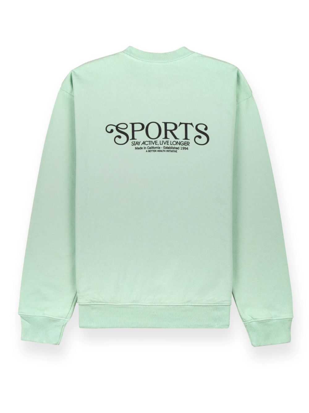 logo-print cotton sweatshirt