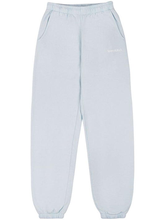 logo-print track pants