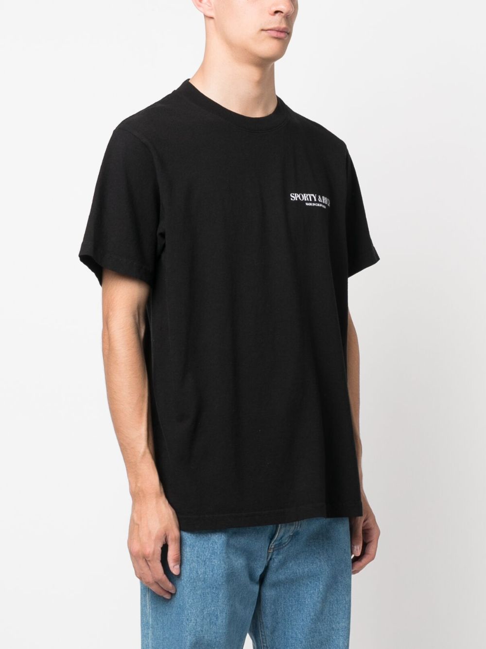 logo-print cotton T-shirt