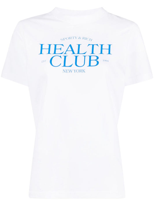 logo-print cotton T-shirt
