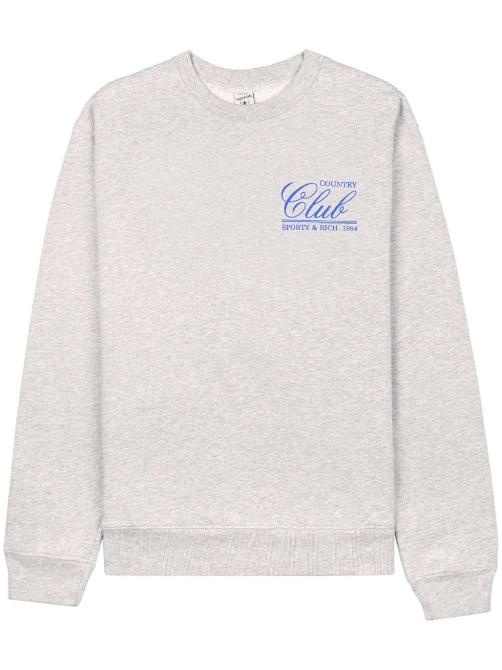 logo-print crew-neck sweatshirt