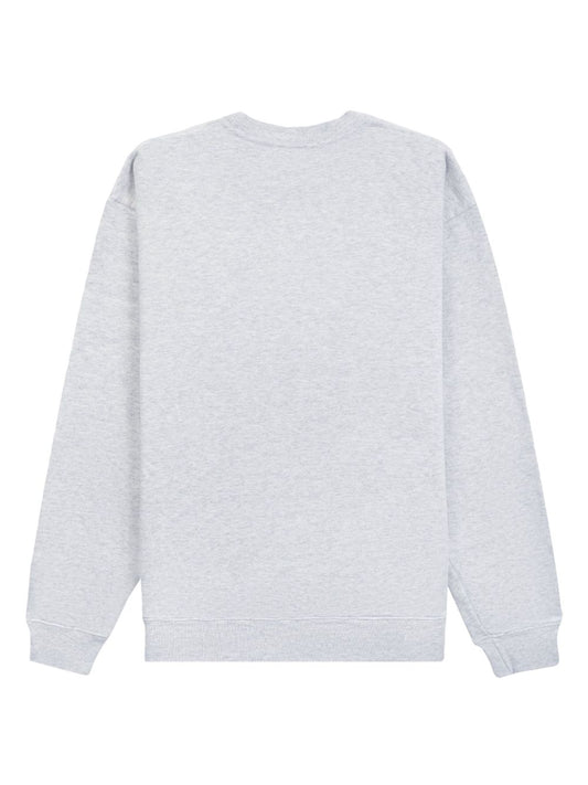 Crown motif-print sweatshirt