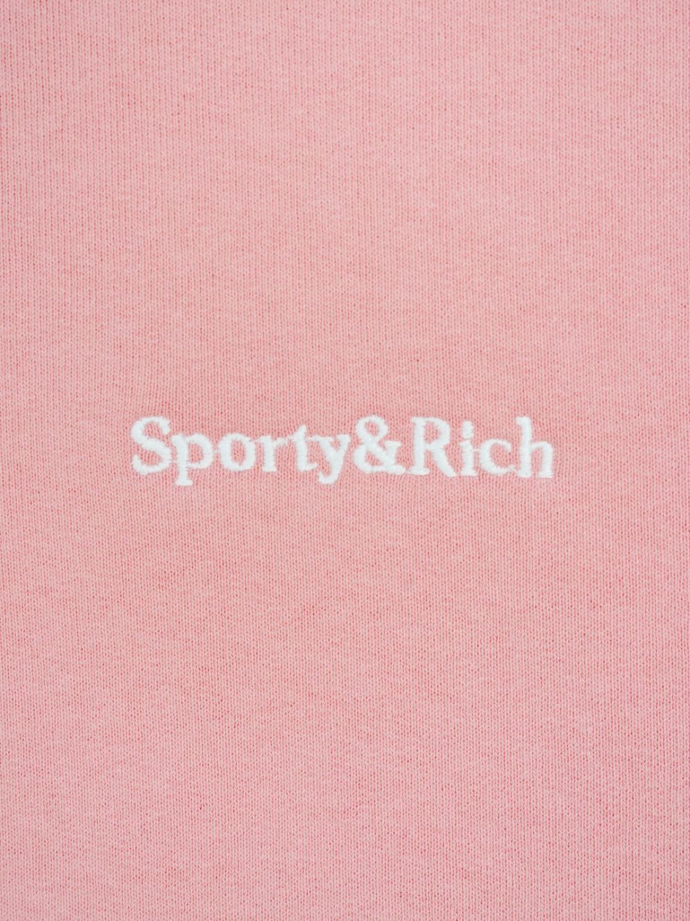 sweat-shirt en coton avec logo brodé