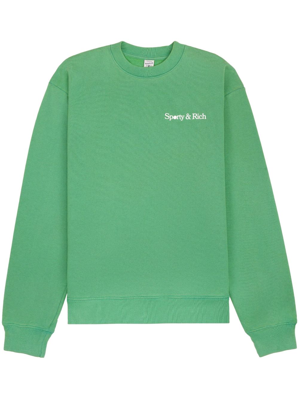 logo-print cotton sweatshirt