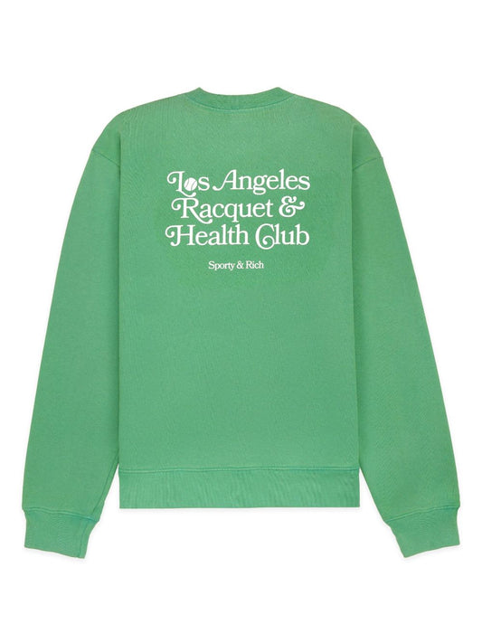 logo-print cotton sweatshirt