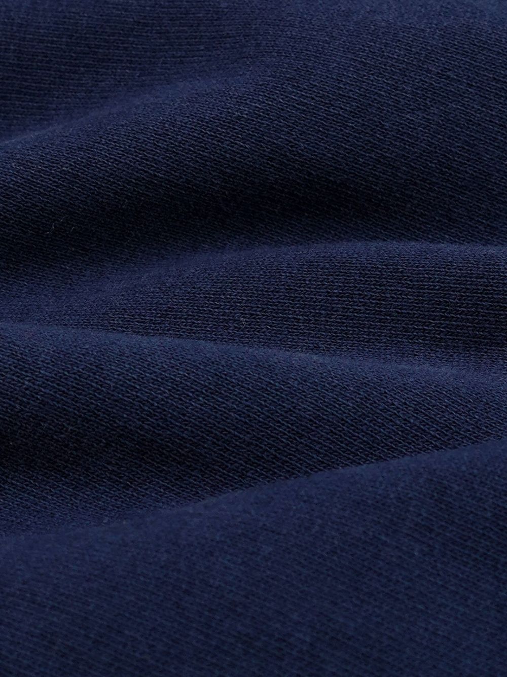 sweat à capuche en coton avec slogan imprimé