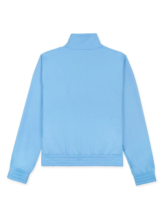 veste zippée à imprimé logo