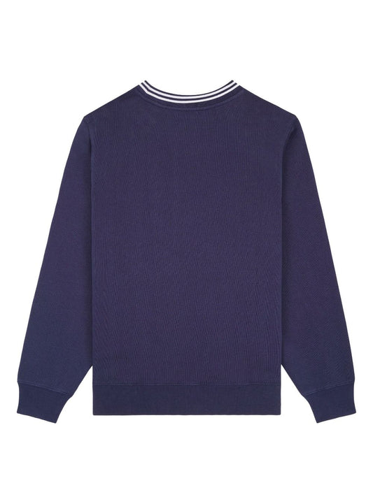 logo-print crew-neck sweatshirt