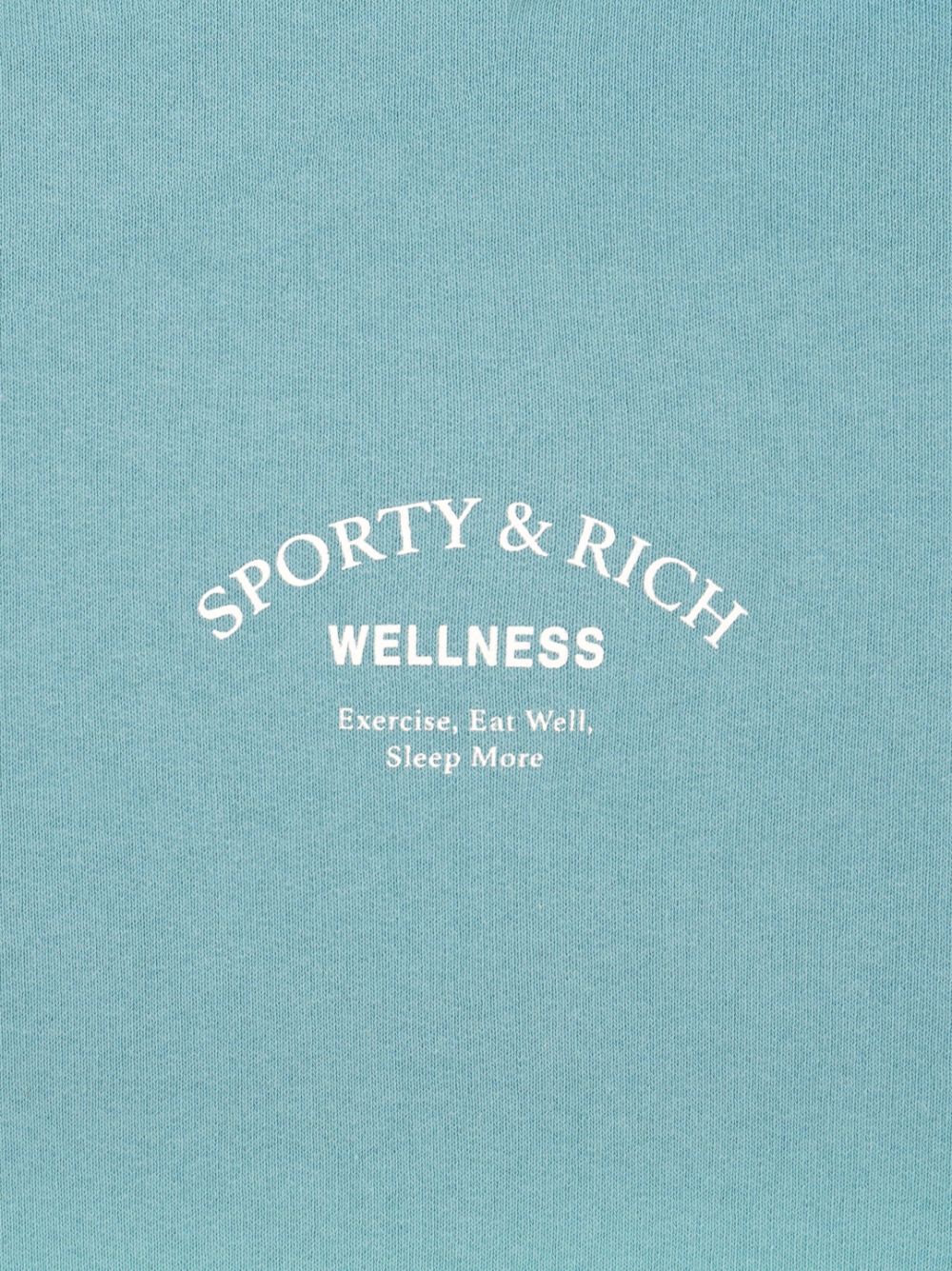 Wellness Studio cotton hoodie