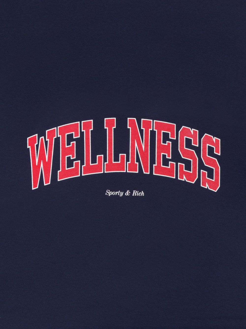 Sweat-shirt ras du cou en coton Wellness