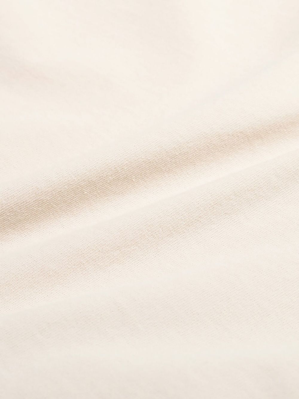 sweat-shirt court en coton avec imprimé logo