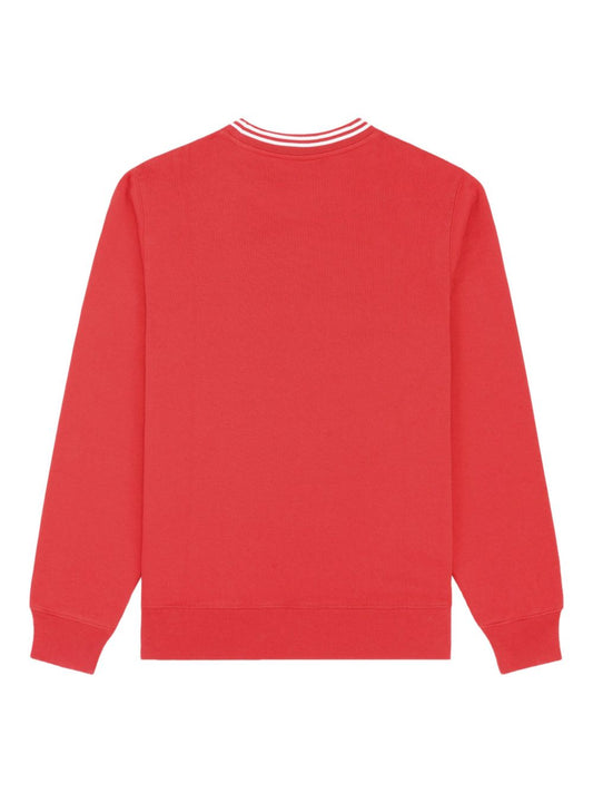 sweat-shirt ras du cou avec logo imprimé