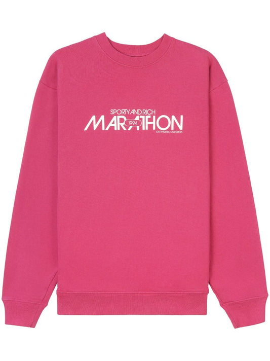 Sweat-shirt en coton Marathon