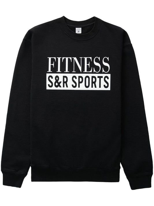 sweat-shirt en coton avec logo imprimé