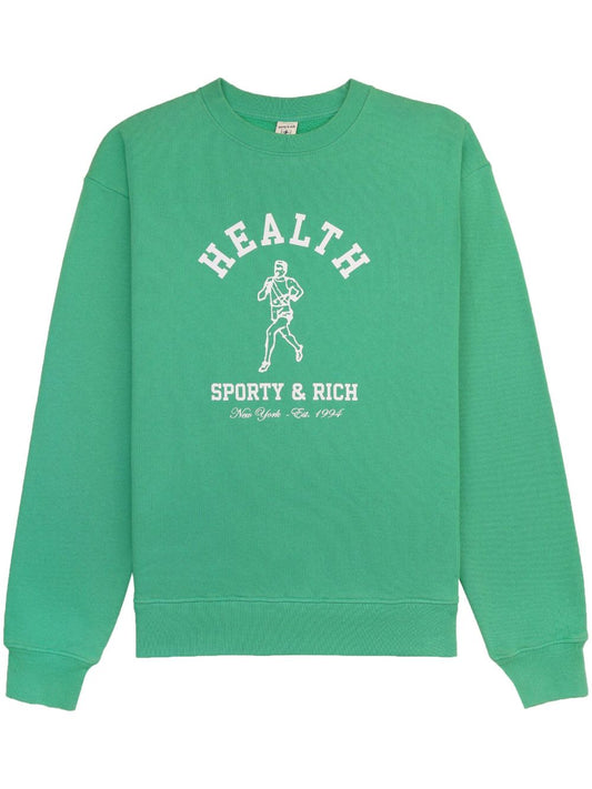 Sweat-shirt en coton NY Running Club
