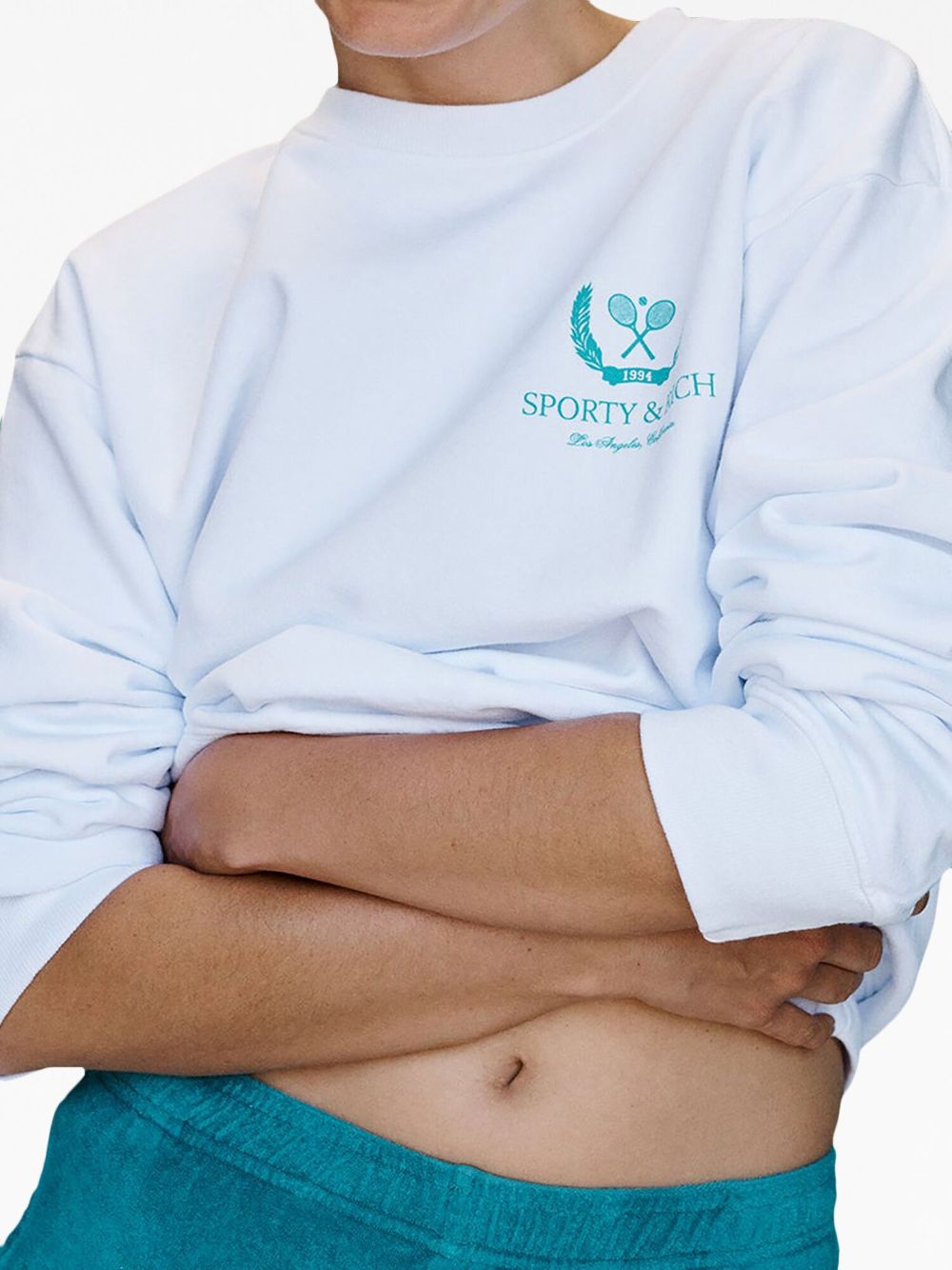 Sweat-shirt à imprimé logo Glam Slam