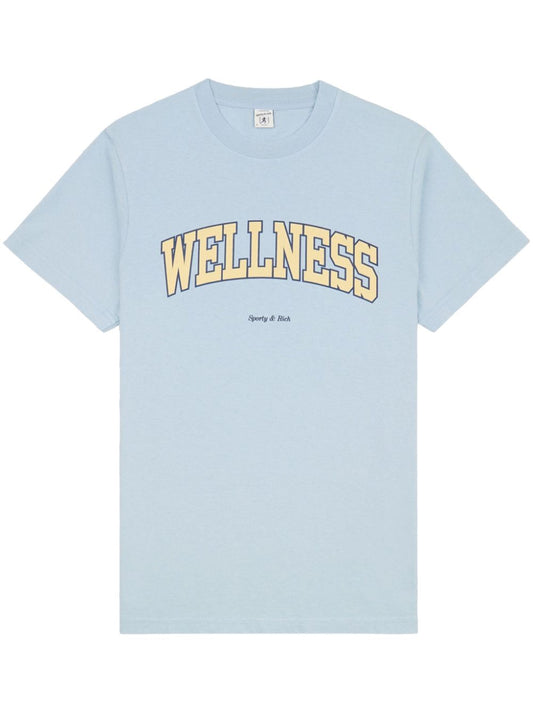 slogan-print cotton T-shirt