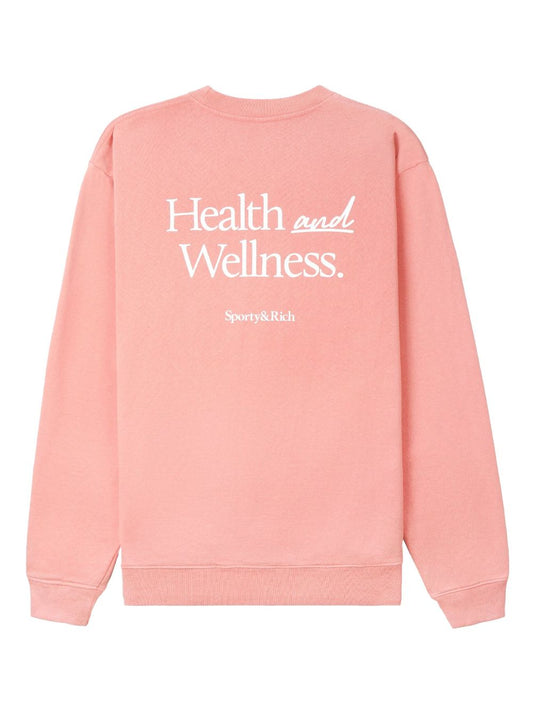 sweat-shirt ras du cou avec logo imprimé