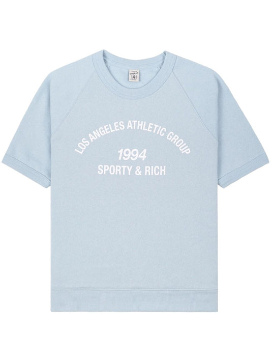 logo-print cotton T-shirt