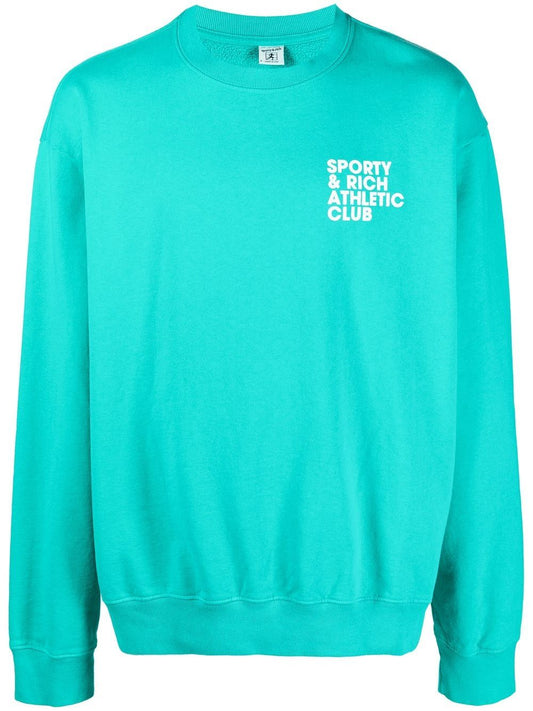 sweat-shirt avec logo imprimé