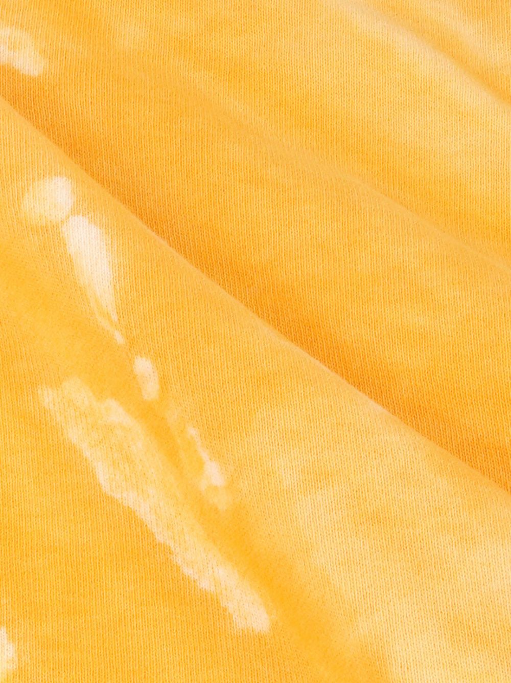 sweat-shirt tie-dye avec logo brodé