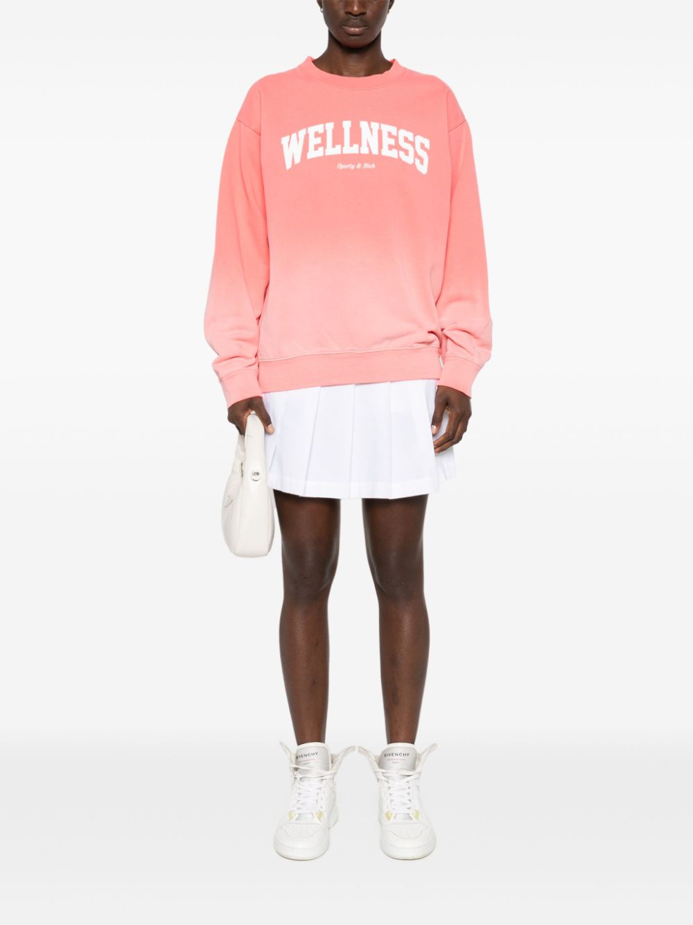 Sweat-shirt en coton Wellness Ivy