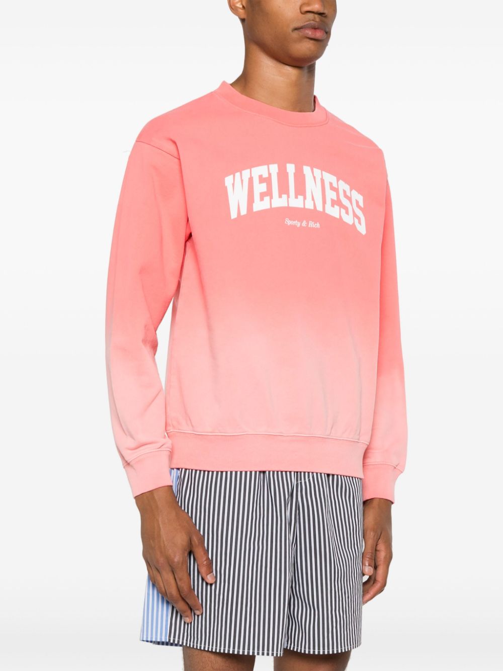 Sweat-shirt en coton Wellness Ivy