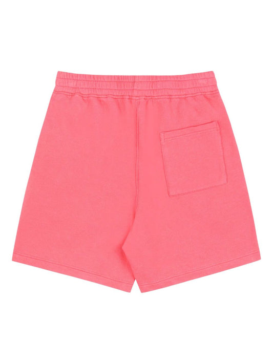 logo-embroidered gym shorts
