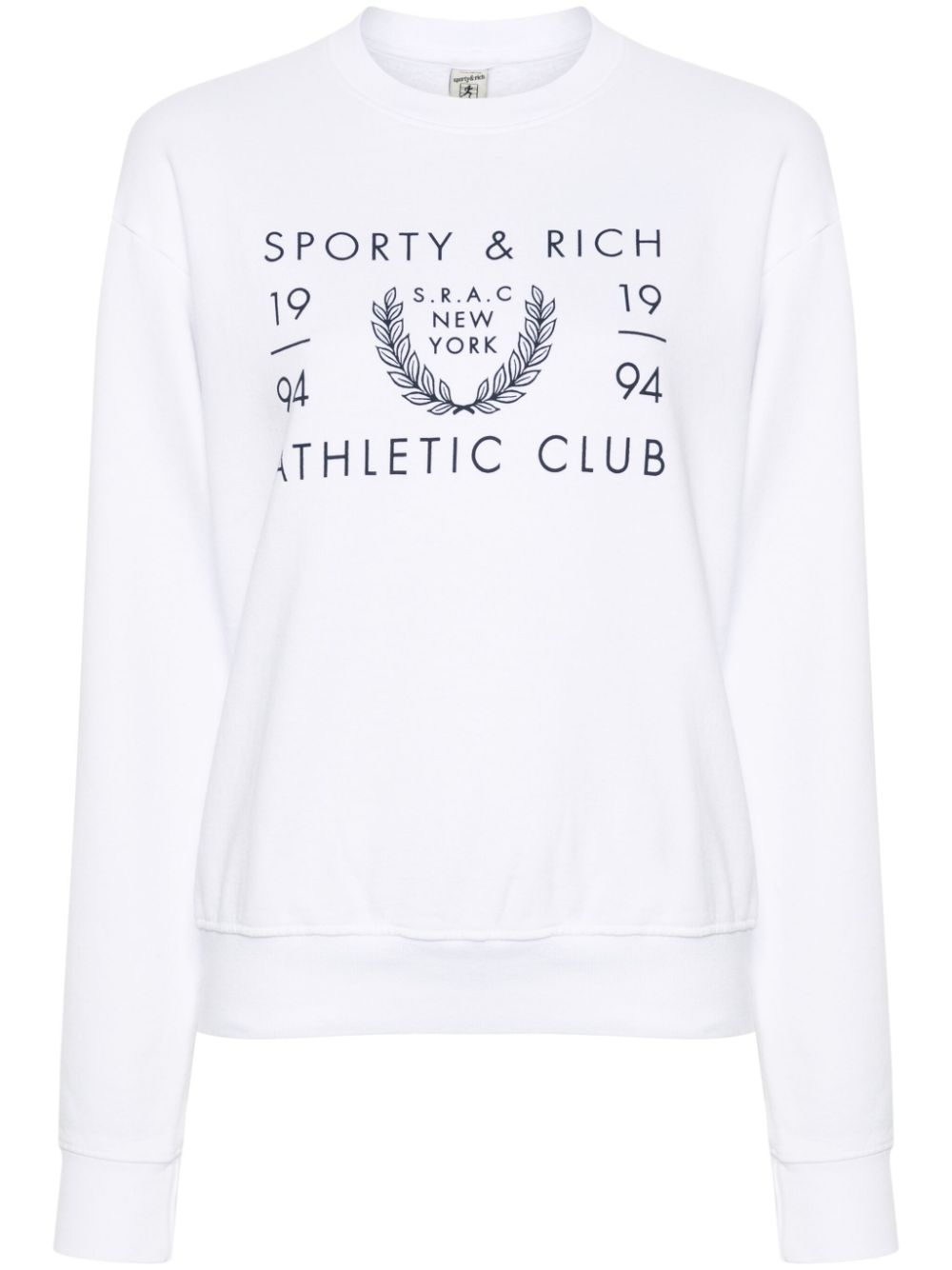 Sweat-shirt en coton avec imprimé logo SRAC