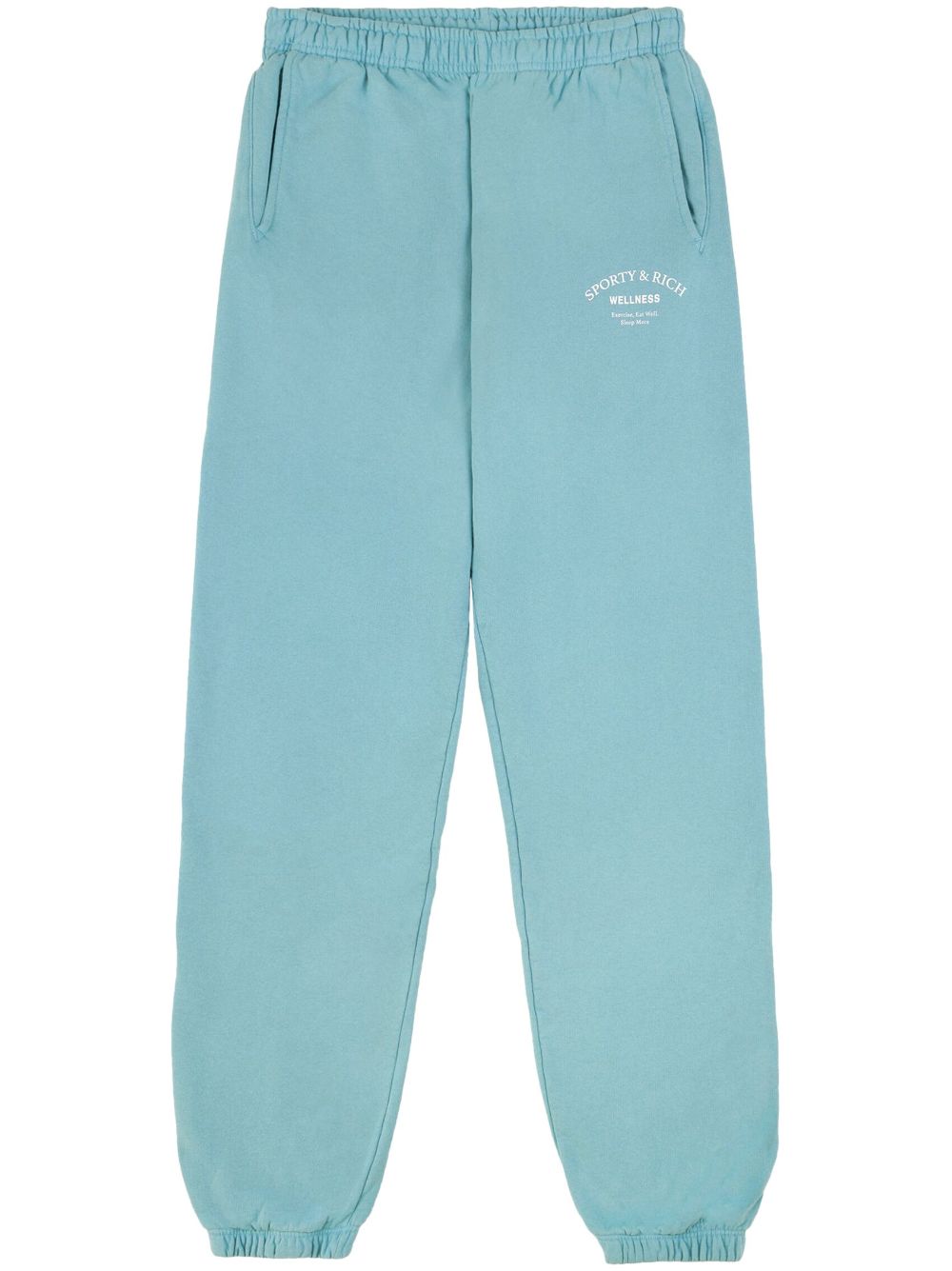 logo-print cotton track pants