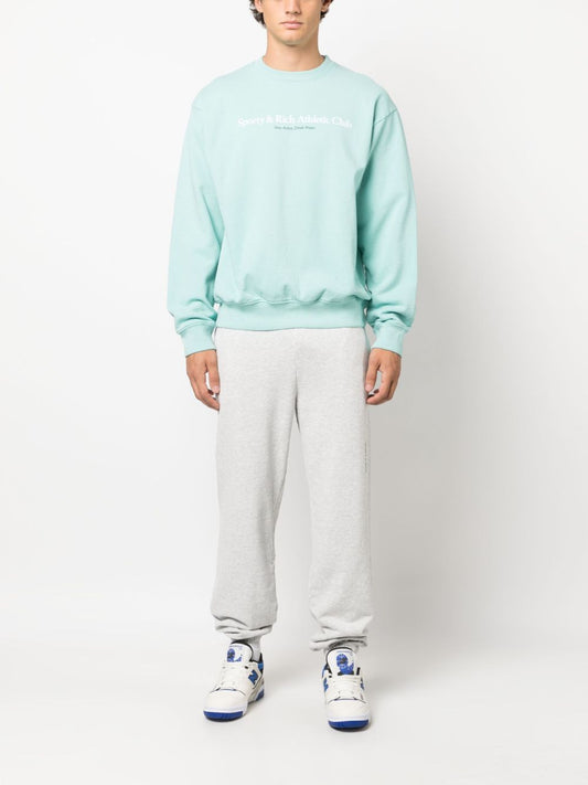logo-print cotton sweatshirt