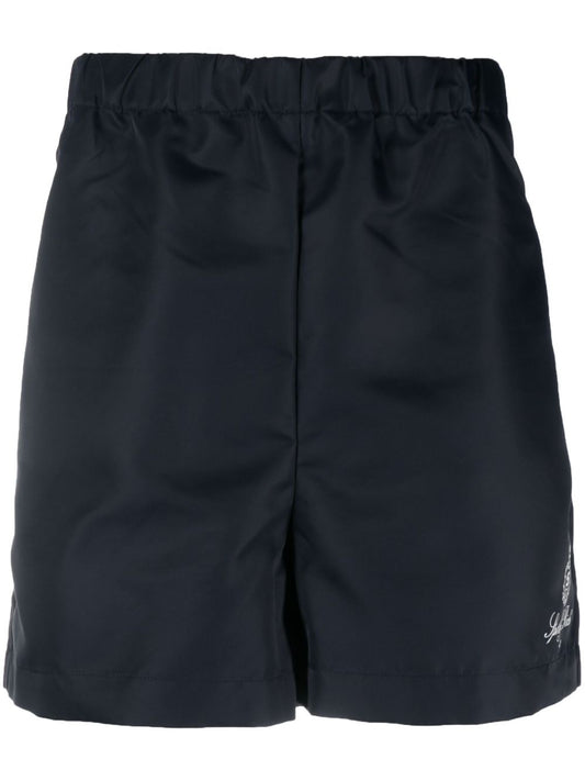 logo-print swim shorts