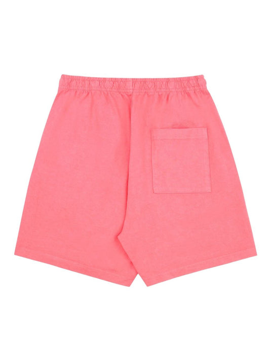 logo-print cotton trousers