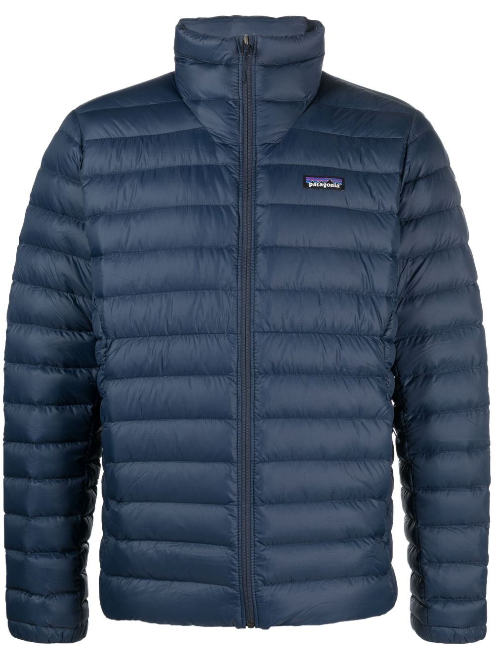 veste en duvet et plumes avec patch logo
