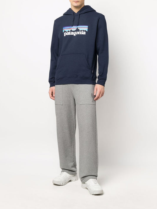 logo-print hoodie