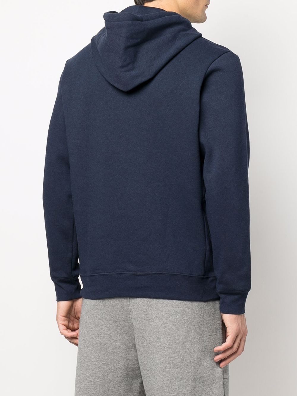 logo-print hoodie