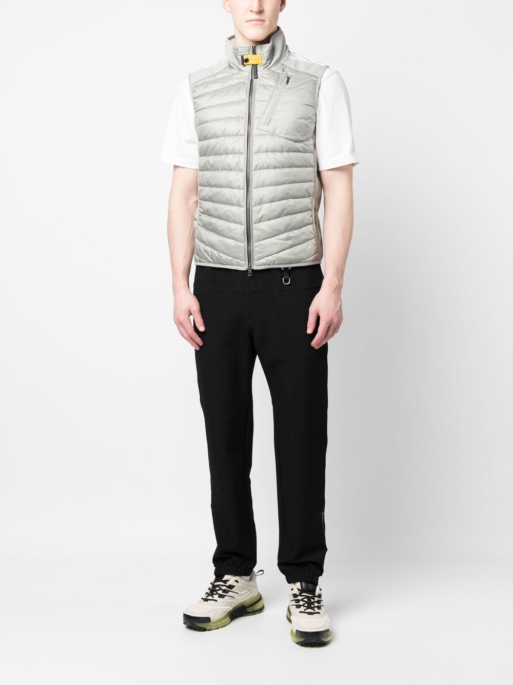 quilted padded gilet